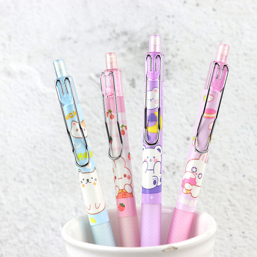 Blue Graphic Stationery Cute Cartoon Series Mechanical Pencil 0.5 0.7 Continuous Lead Student Anti- Fatigue Activity Pencil