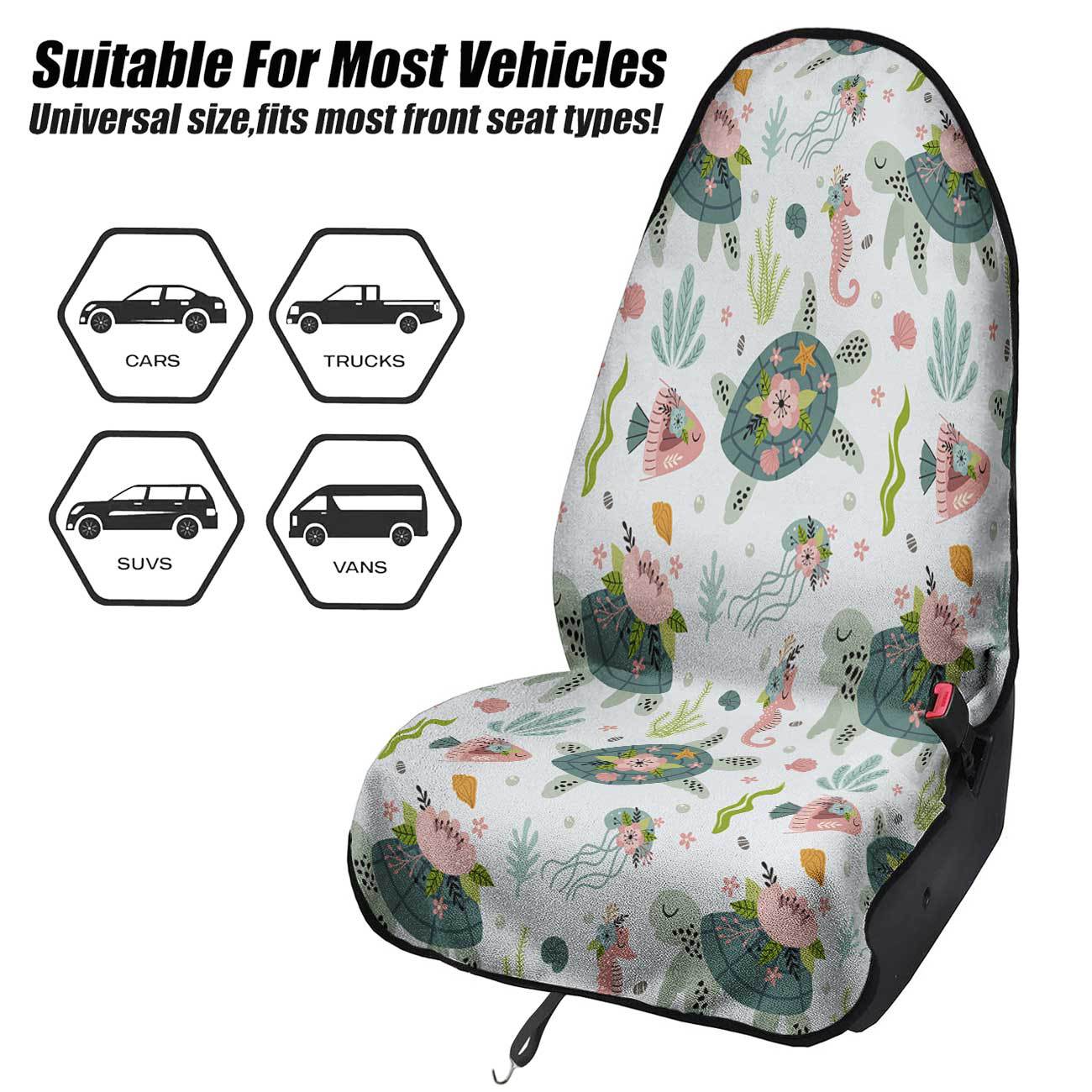 Marine seat towel cover front seat protector suitable for gym and exercise, universal for all seasons and car use