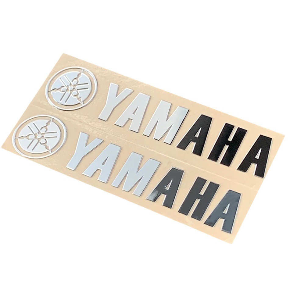 ヤマハのステッカーのオートバイの反射ステッカーのヤマハの車の標識の福穎125はレーザーのまぶしい夜光のステッカーを改造します。