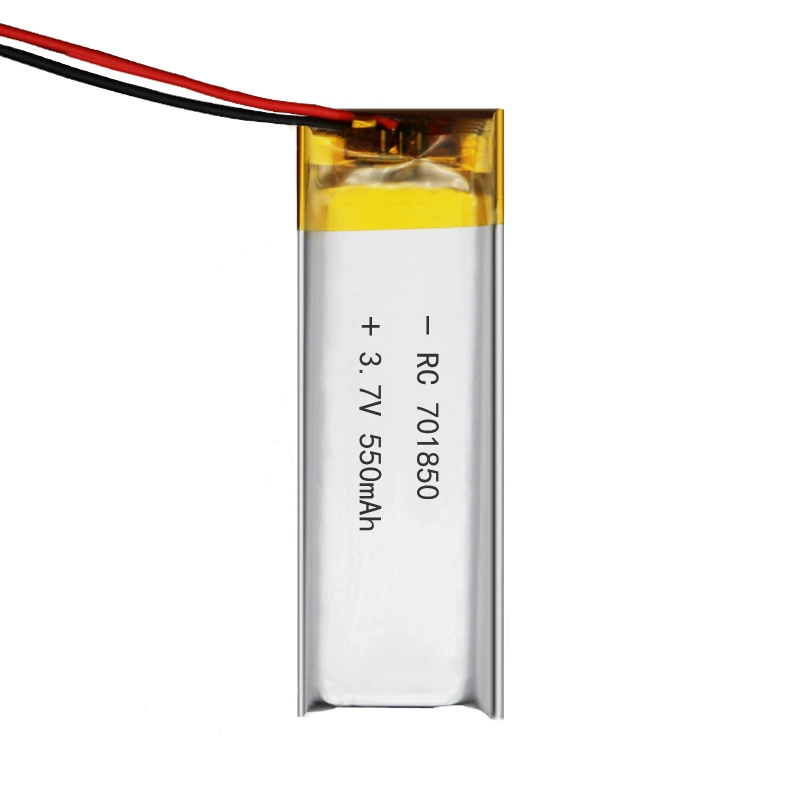 Заводской 701850 полимерная батарея элемент 550mAh лампа игрушка бытовой прибор косметический контейнер 3.7V зарядная ячейка