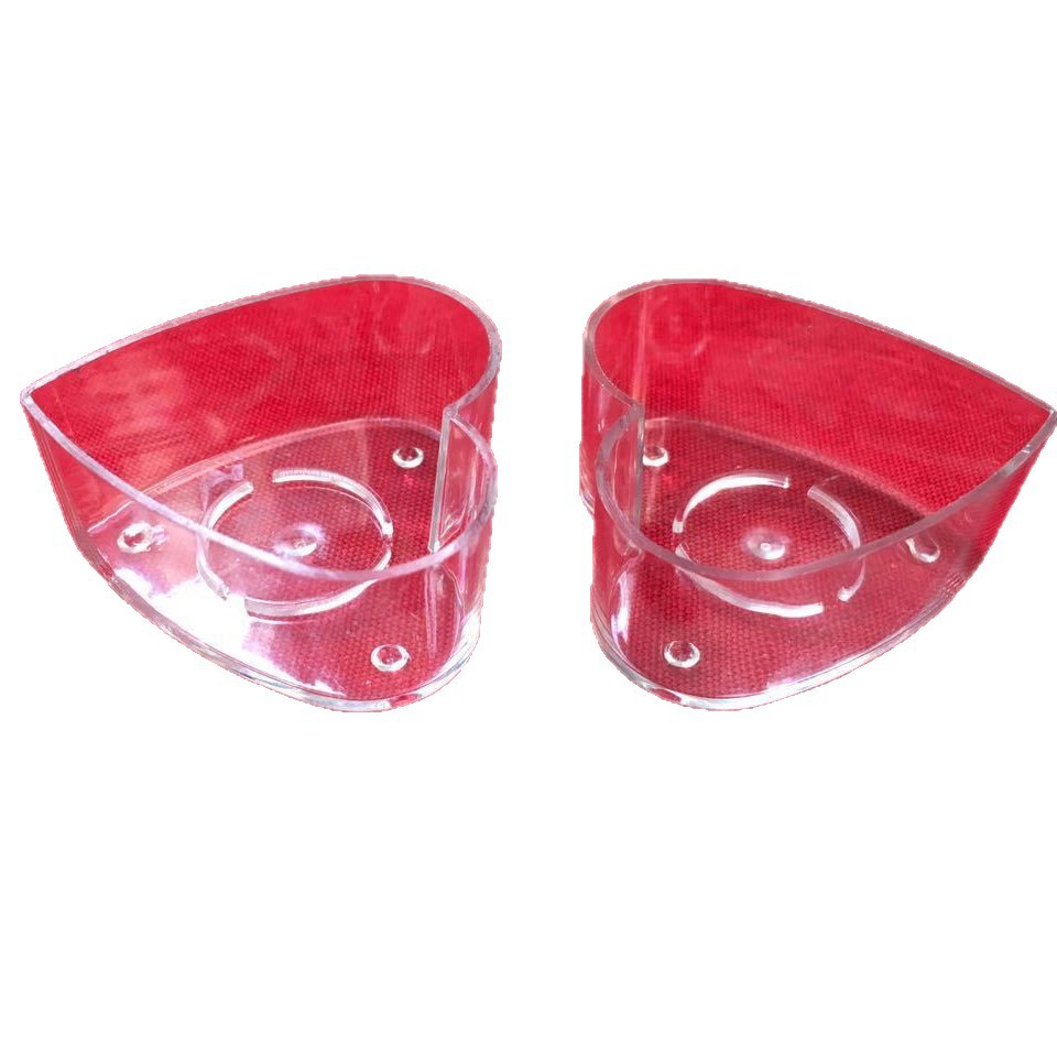 PVCカップ アクリルキャンドル 小さな空きカップ ティーライトカップ PCカップ ハート型キャンドルカップ アメリカンスタイル射出成形ティーライトカップ