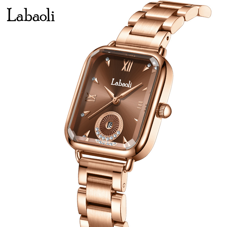 Laparo minimalist and niche, high-end feeling waterproof quartz watch, women's watch_voghion.com