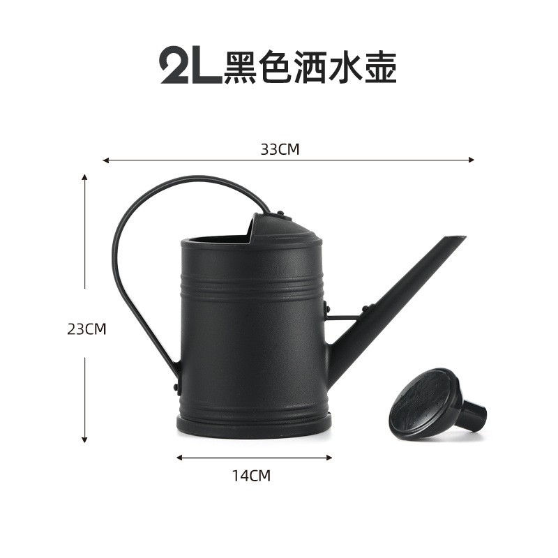 Botella de agua de boca larga botella de agua de agua doméstica de gran capacidad especial artefacto de rociador de agua de plástico retro rociador de colza de pulverización