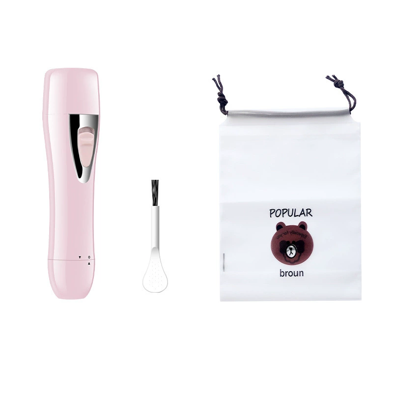 Personal Electric Hair Removal Trimmer, Compact Rechargeable/Battery, For Men & Women, 19×6×12 cm