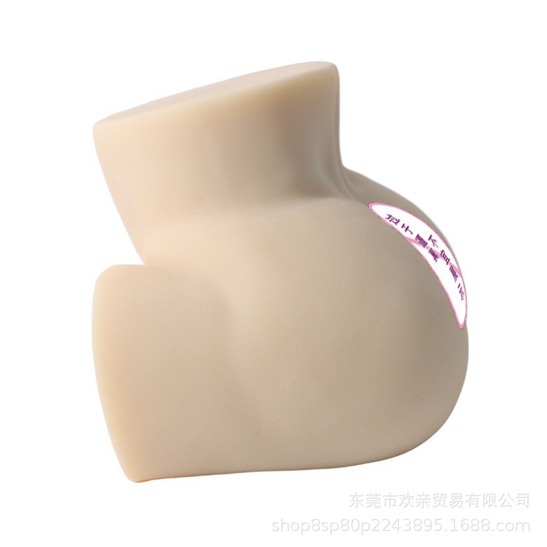 Huan Qin aviones taza de los hombres adultos suministros grande trasero inflable entidad medio cuerpo muñeca de silicona Dispositivo de masturbación película inversa