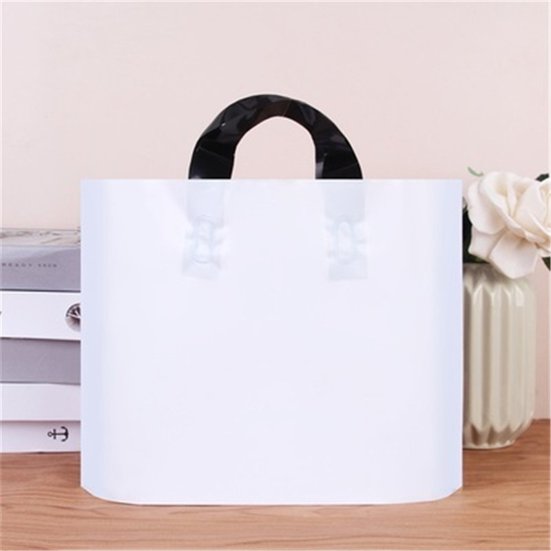 Bolsa de plástico simple engrosada tienda de ropa para niños bolsa caja de zapatos bolso maquillaje bolsa de regalo bolsa de logotipo de embalaje