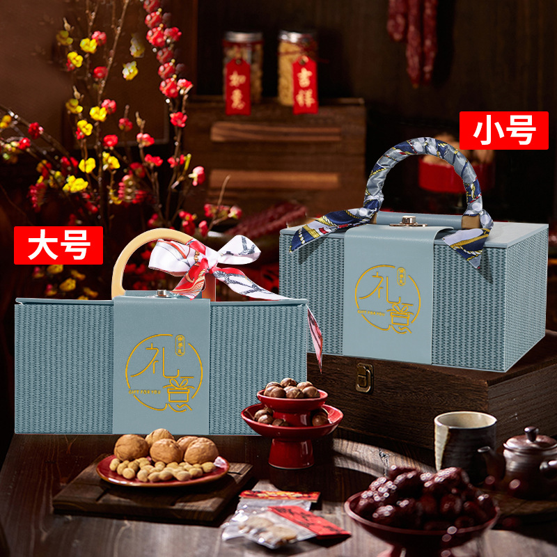 블루(스카프 포함);25.5*21.5*11cm