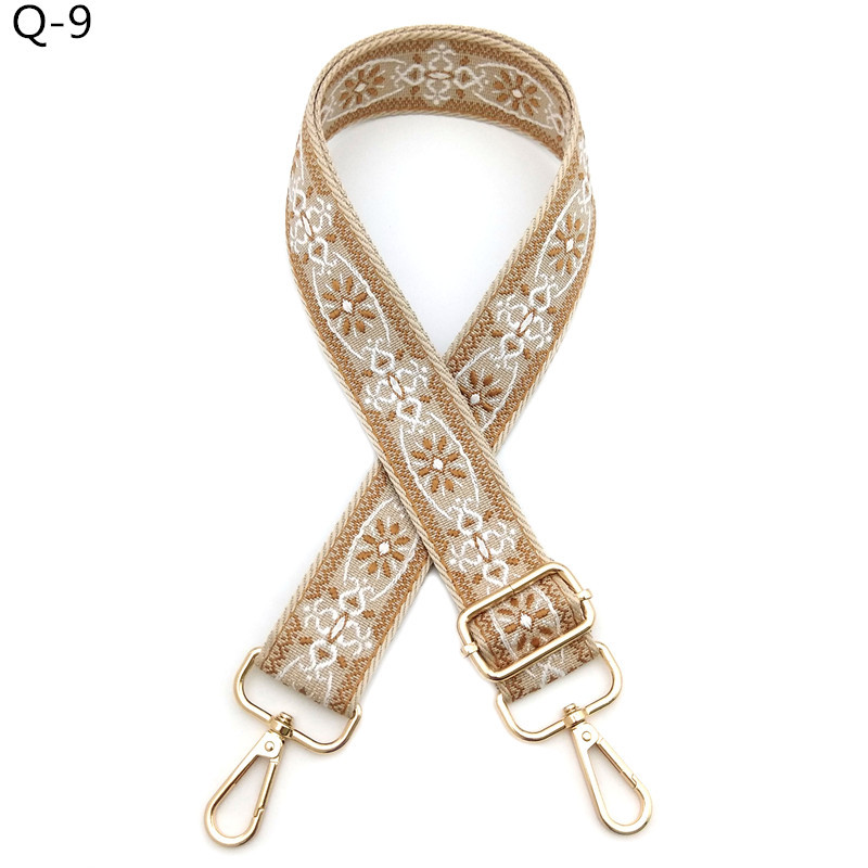 82g Weight Bag Strap Bag Accessories Type Spring Ring Trigger Clasp Closure Clasp Closure Type 1 Piece Quantity Casual, Daily Occasion Polyester Material Geometric Pattern Elegant, Ethnic Style Style 1 Piece Polyester Geometric Spring Ring Trigger Clasp Closure Bag Strap 12