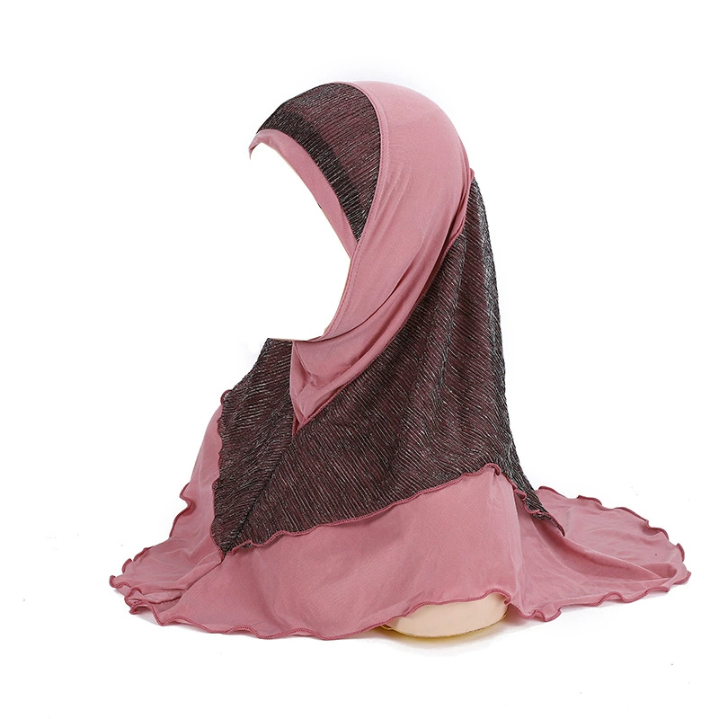 Хиджаб Мс. Малайи Crystal Margly Silk Switching Poor Hat Head Scarf H076