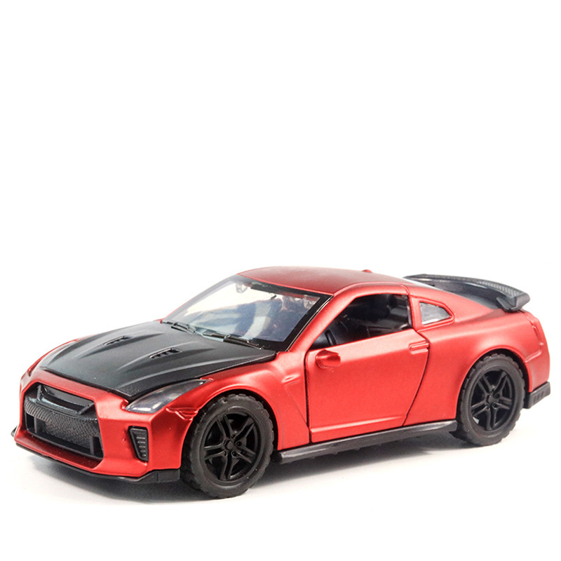 Return fuerza a granel aleación modelo de coche puerta abierta coche de juguete para niños niño decoración de pastel al por mayor