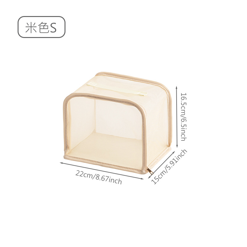 Bolsa de lujo bolsa de almacenamiento de mano bolsa de polvo transparente ligero simple impermeable a prueba de humedad bolsa de cuero cubierta protectora artefacto