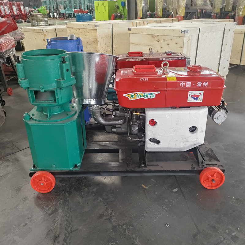 柴油机款饲料颗粒机