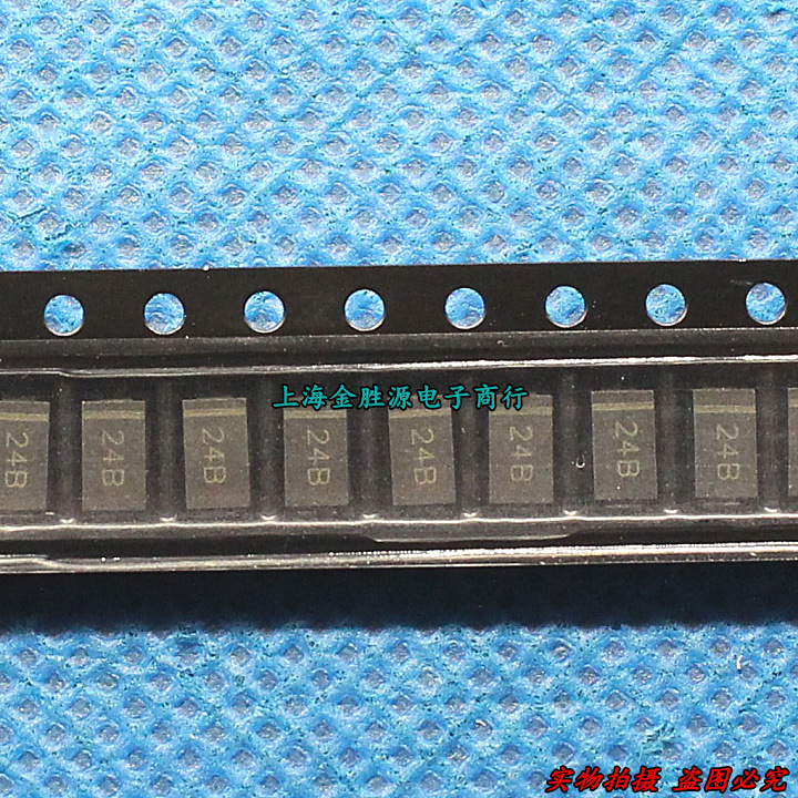 原装稳压管 24B 贴片稳压二极管 1W 24V PTZ24B  SMA(1808) 全新