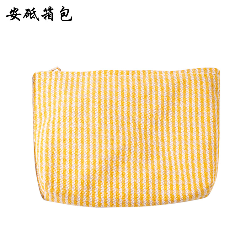 工厂手拿帆布卡包钥匙包手机包洗漱包布艺拉链零钱包化妆品收纳包