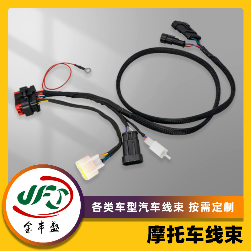 工厂摩托车线束汽车线电动自行车线束各类车型连接线支持来图来样