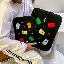 2022新款卡通韩版iPad电脑内胆包少女13寸平板包收纳包11寸手拿包