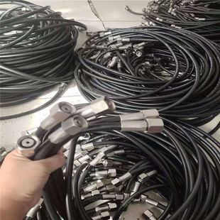 High-pressure Steel Wire Braided Steam Hose, High-pressure Steam Hose, Two-layer Black Steel Wire Rubber Pipe