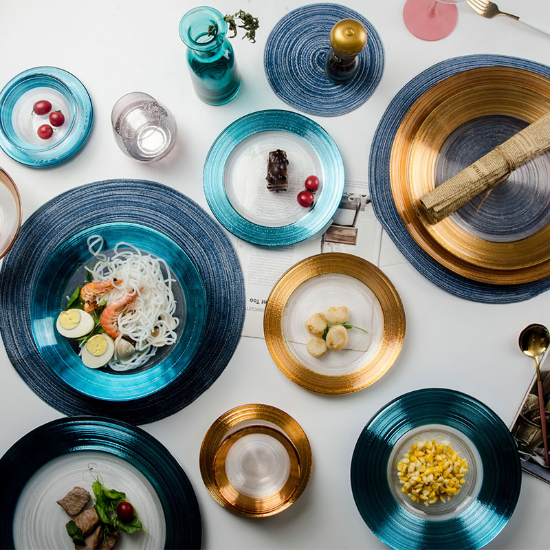 Dinner plate for commercial use