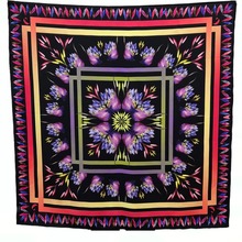 外单特价双面真丝斜纹18姆米桑蚕丝丝巾围巾披肩90方巾手工卷边