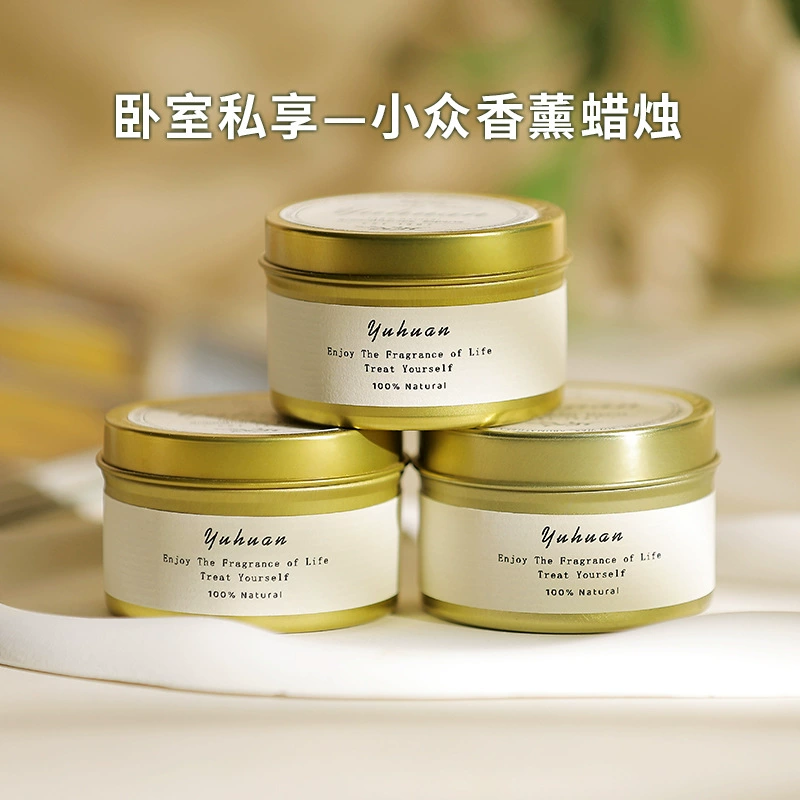 Golden aromatherapy, candle, Birthday gift