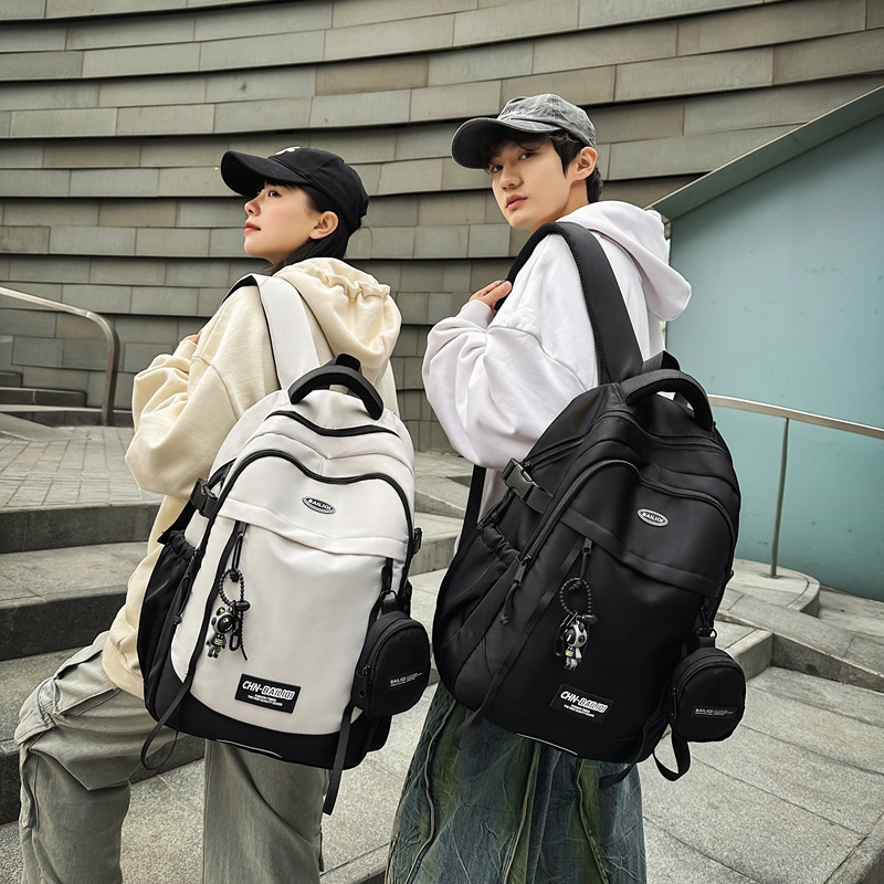 New Large Capacity Backpack Junior Senior high school College Student Schoolbag Men and Women Casual Backpack Printed Color Schoolbag Student New Large Capacity Backpack Junior Senior high school College Student Schoolbag Men and Women Casual Backpack Printed Color Schoolbag Student