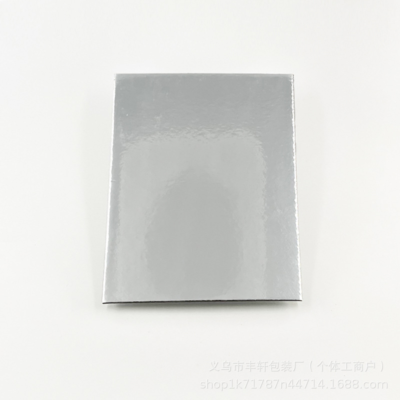 Fábrica directa de pastel de grado alimenticio almohadilla de tarjeta de oro y plata almohadilla de salmón impermeable almohadilla de tarjeta de oro base base de pastel base