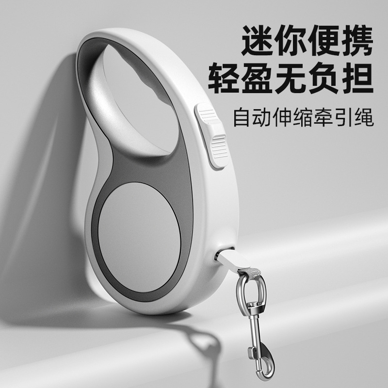 Cuerdas de tracción para perros y gatos automáticamente retráctiles para caminar con cuerda para perros, artefactos de excursión para perros pequeños Teddy Corky