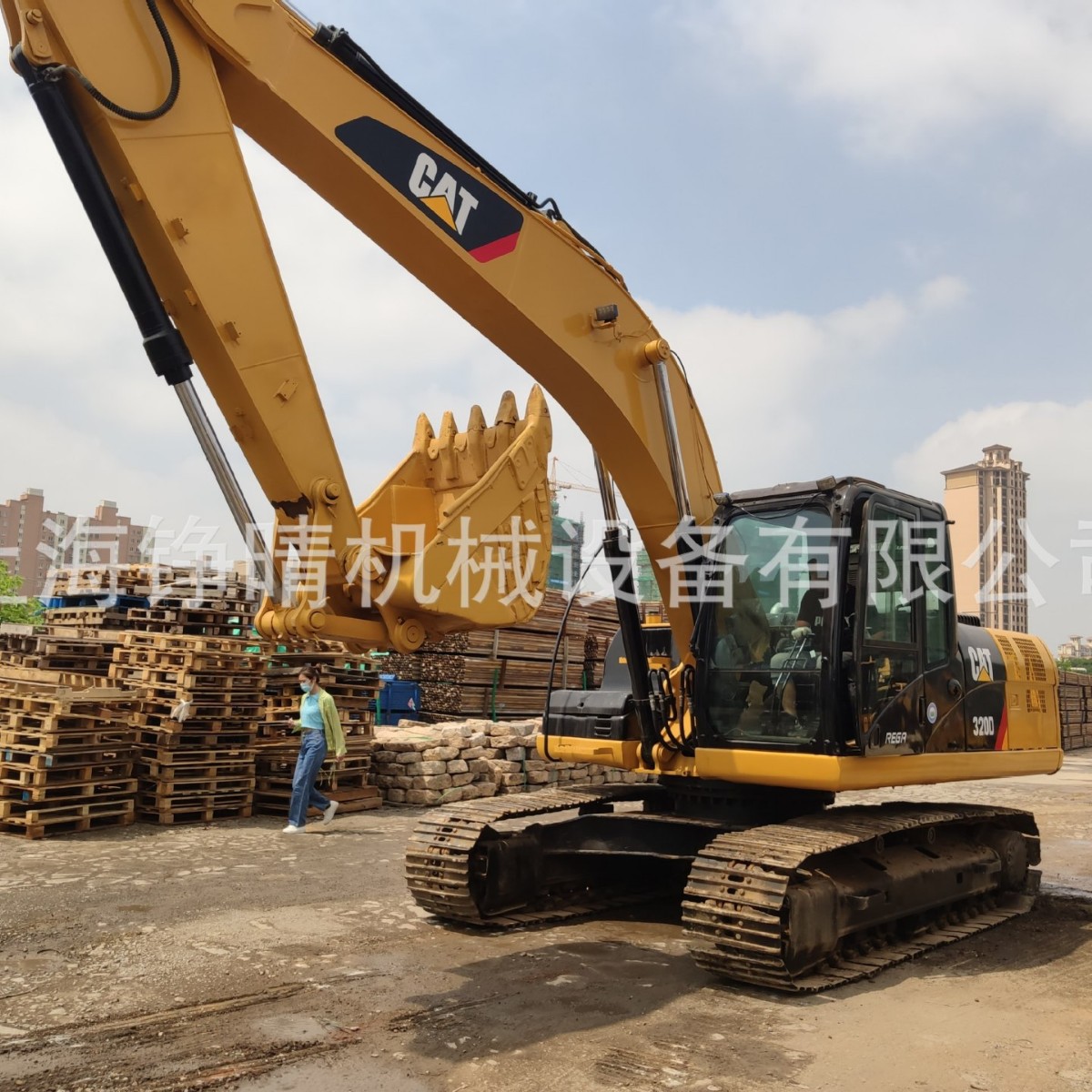 出售转让可出口卡特CAT320D钩机 履带式液压挖掘机Caterpillar20