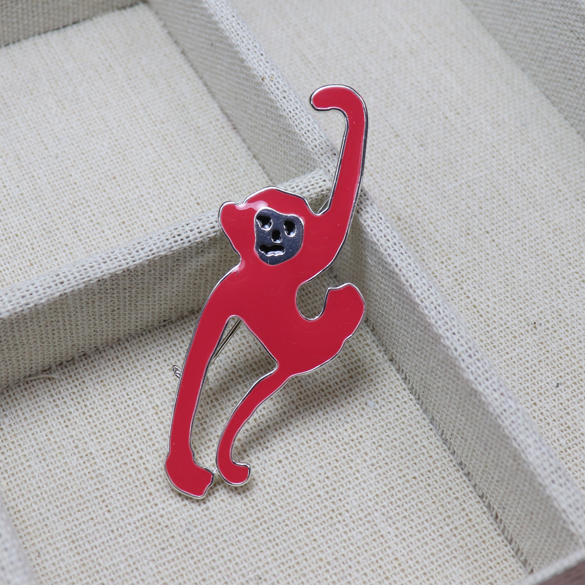 Japan Kyoto SOU Element Animal Flower Enamel Drop Glaze Brooch Corsage Accessories Small Gift Collection