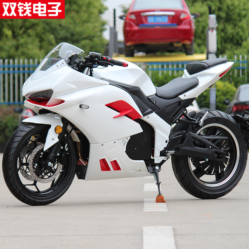 Cross-Border Jiaolong Electric Motorcycle Sports Car, High-Power Adult Racing Bike, High-Speed Electric Motorbike