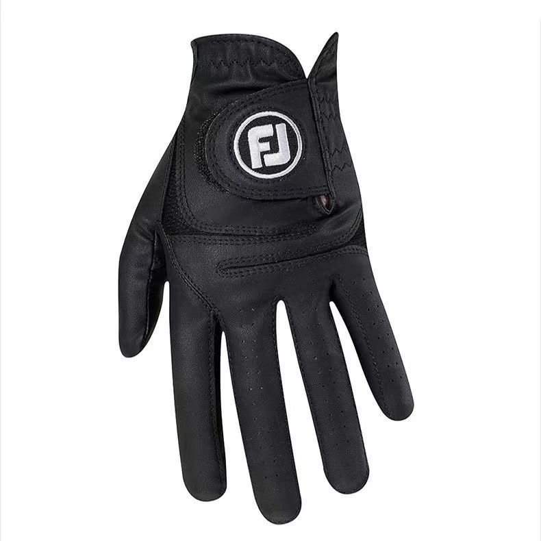 Guantes de golf PU FJ guantes deportivos de hombre mano izquierda transpirable FJ guantes de comercio adulto cadena de suministro fábrica al por mayor