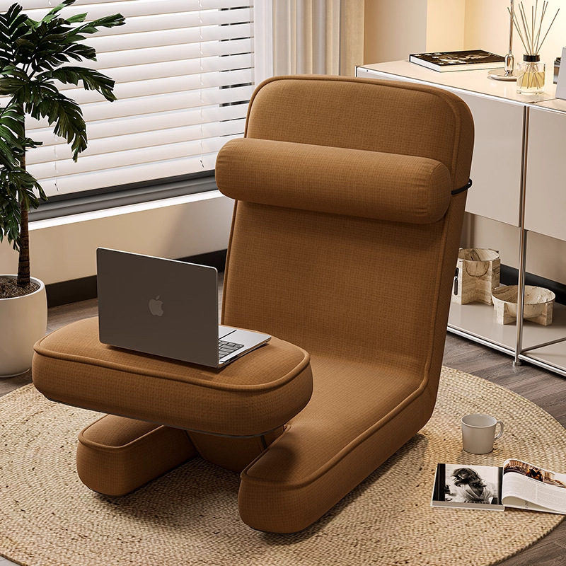 Lazy Sofa Computer Chair Bedroom Small Sofa Chair Ergonomic Tatami Seat Dormitory Bed Back Chair