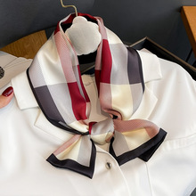 V 13353 Silk like floral long strip scarf ����˿�黨����˿��