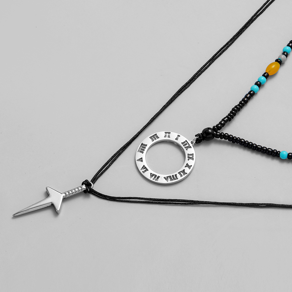 Simple Style Geometric Stainless Steel Plating Pendant Necklace 1 Piece