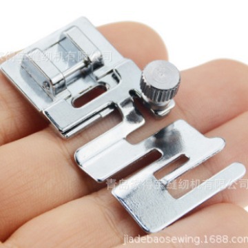 Venta al por mayor máquina de coser doméstica CY 9907-6 banda elástica tela de encaje elástico Borde de costura prensatelas Accesorios