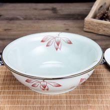 厂家直供陶瓷餐具 中式陶瓷碗 复古家用菜碗大号泡面碗大汤碗批发