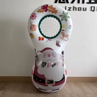 Надувная неваляшка ПВХ с летающей тарелкой игра для всей семьи