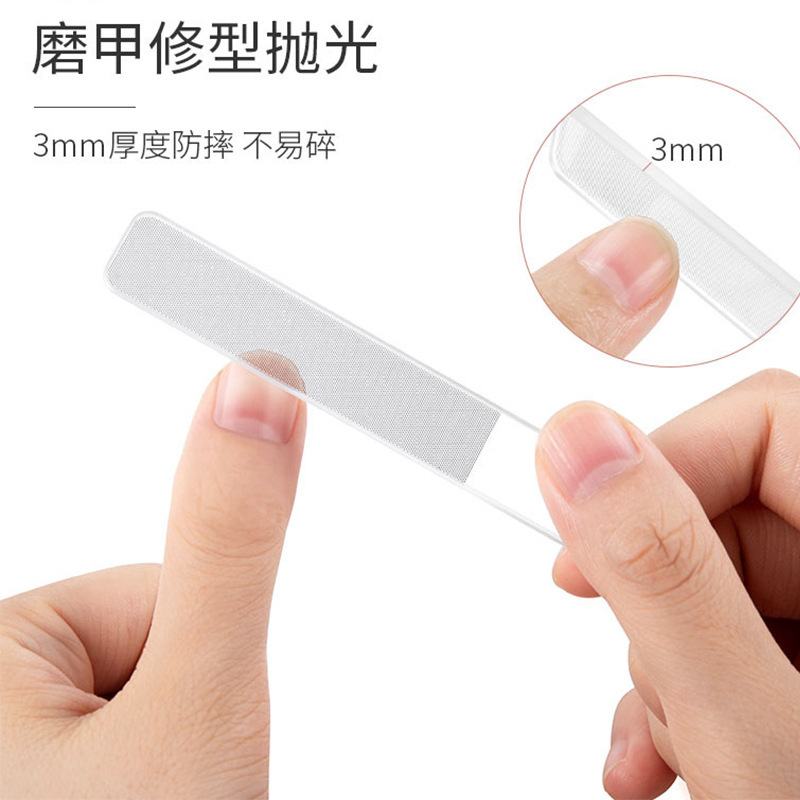 新款指甲刀五件套 家用便携修甲工具指甲钳指甲剪 皮套旋转包套装|undefined