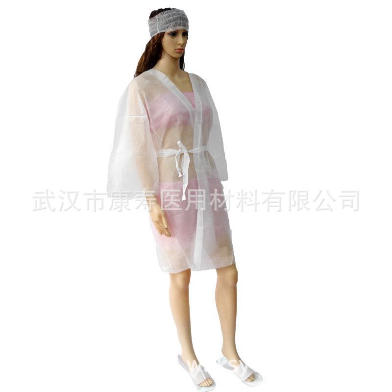 2022新款无纺布透气桑拿服和服 disposable kimono