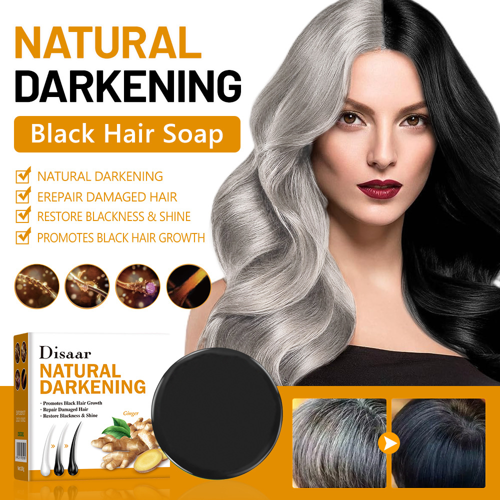 for Disaar plant scalp and follicle moisturizing black hair soap_voghion.com