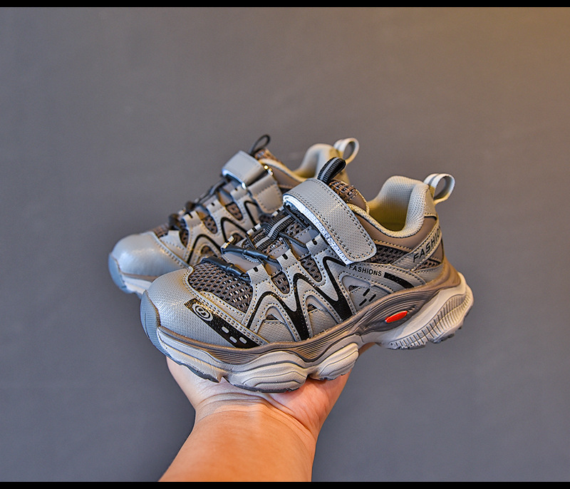 9928 Autumn New Boys' Casual Breathable Sports Girls' Korean Version Middle and Large Children's Running Student Trendy_voghion.com