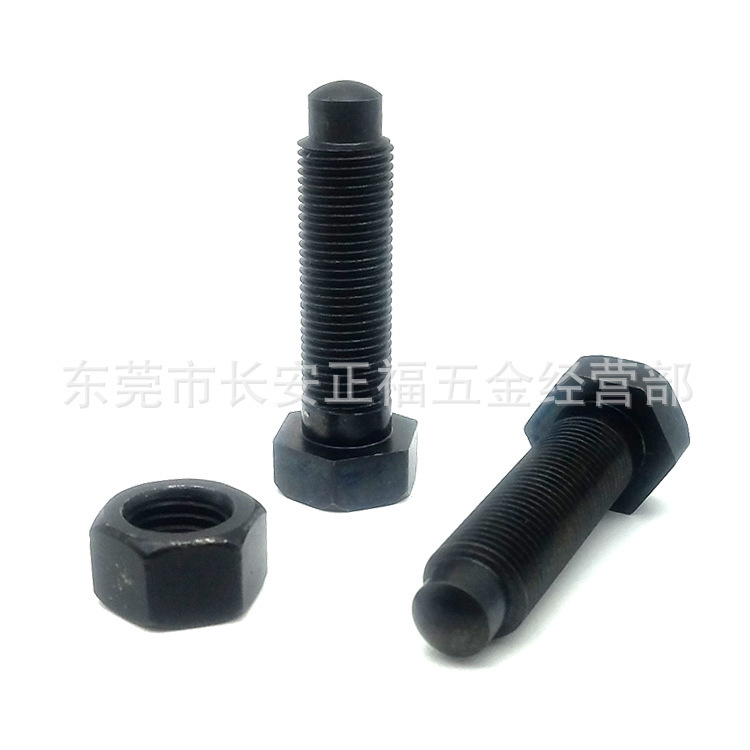 定位螺栓 外六角头 螺纹凸端R角型  标准牙STBA4 5 6 9 10 12 16