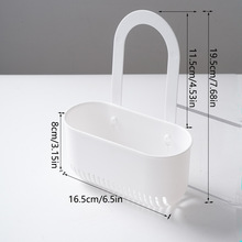 跨境塑料厨房家用水龙头海绵锅刷收纳沥水篮家居百货水槽沥水储物