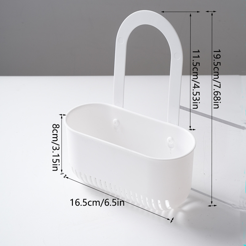 跨境塑料厨房家用水龙头海绵锅刷收纳沥水篮家居百货水槽沥水储物