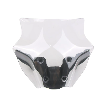 Suitable for 25 Models of Motorcycle front windshield - transparent-with-stand