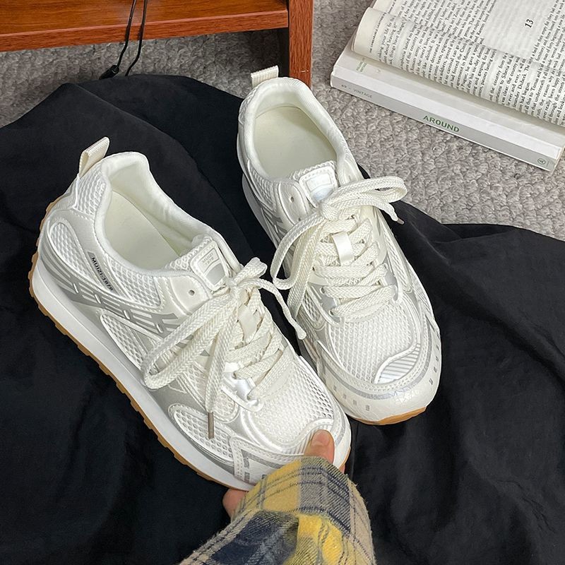 Pise en la malla de mierda, zapatos de entrenamiento alemanes transpirables, verano para mujer, nuevos zapatos Forrest de suela gruesa, zapatos deportivos casuales, pies no cansados