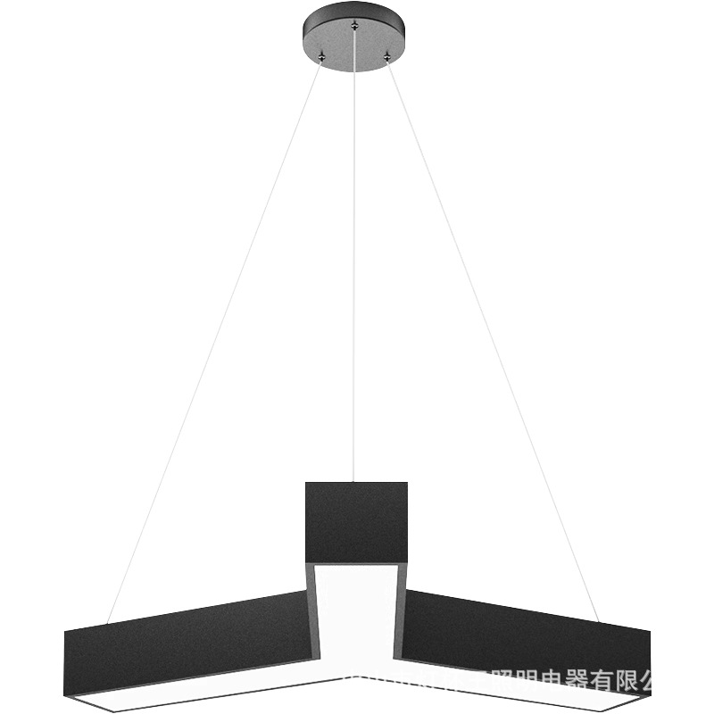 Oro LED lámpara de modelado creativo hexagonal Oficina supermercado restaurante gimnasio pasillo industrial en forma