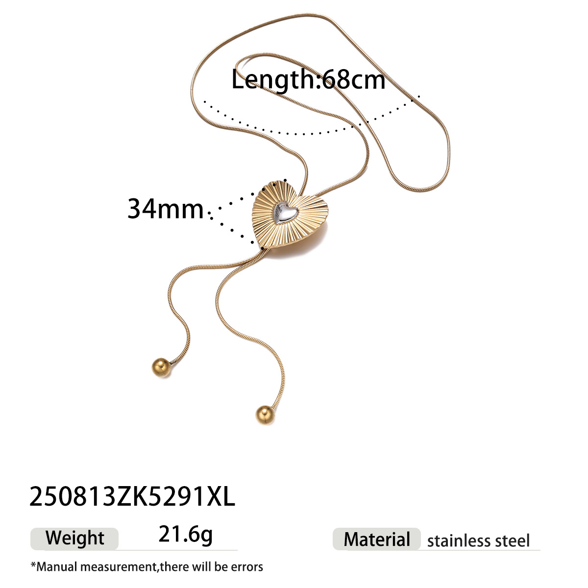 Alta Europa y América acero inoxidable otoño y invierno de moda de estilo de viaje conjunto de joyas ligeras lujosas transfronterizas venta caliente acero titanio no desvanecerse