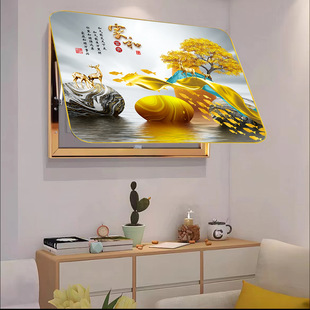 [Hydraulic meter box] meter box decorative painting distribution box switch box shielding painting electric box painting weak box