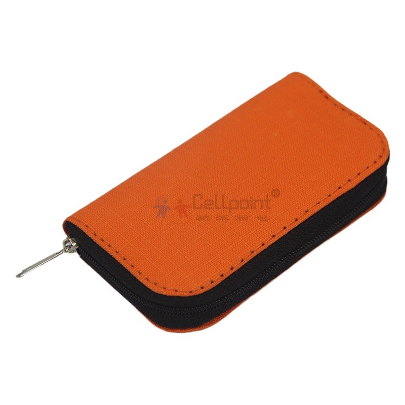 22 Card Slots Large Capacity Tf Card Holder Cosmetics Bag Protective Cover New Zipper Storage Box Pvc Card Holder Colorful Card Holder